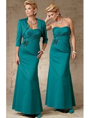 Damas de Honor  "Verde Aqua"  ó Teal ...