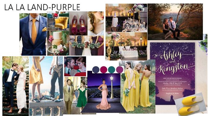 La La Land / Movie / Morado y colores!