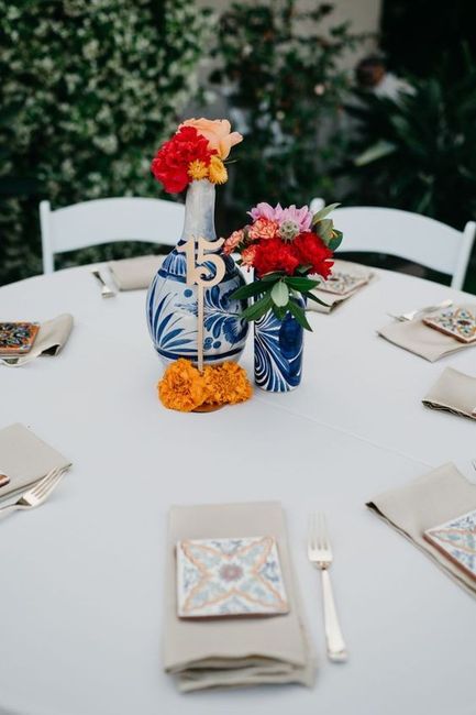 Tematica para boda en verano! Boda de Talavera Azul - Tema Boda Azul 7