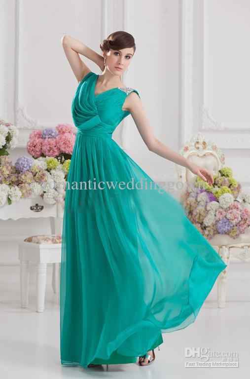 Damas de Honor  "Verde Aqua"  ó Teal ...