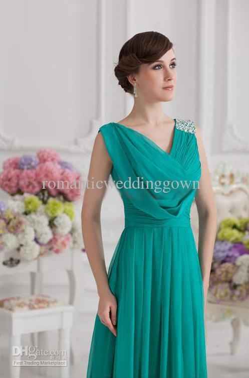 Damas de Honor  "Verde Aqua"  ó Teal ...