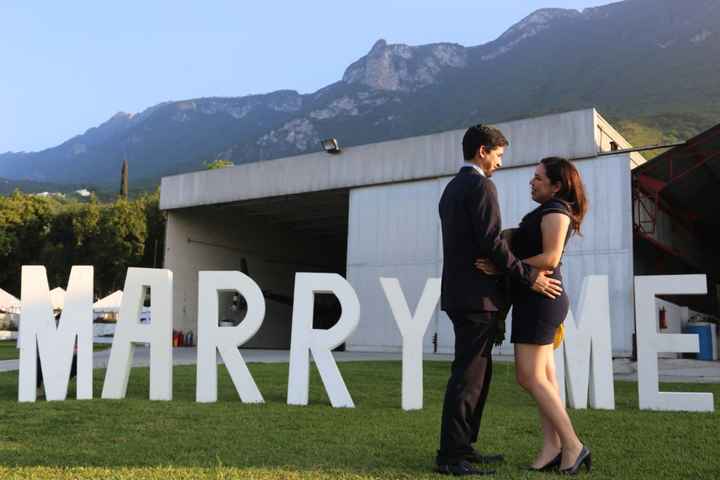 Presumir su foto de compromiso - 2