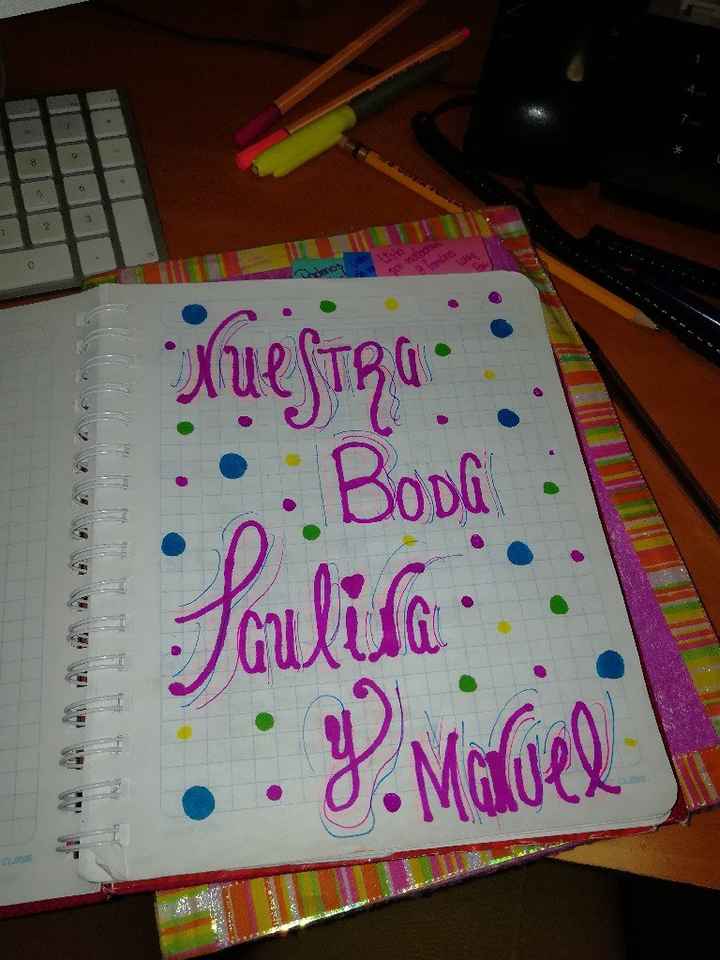 Mi organizador para la boda - 1