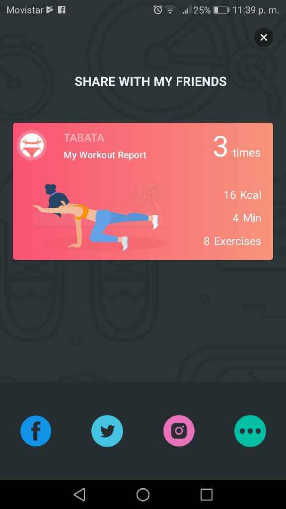 Comencé a ejercitarme - 1