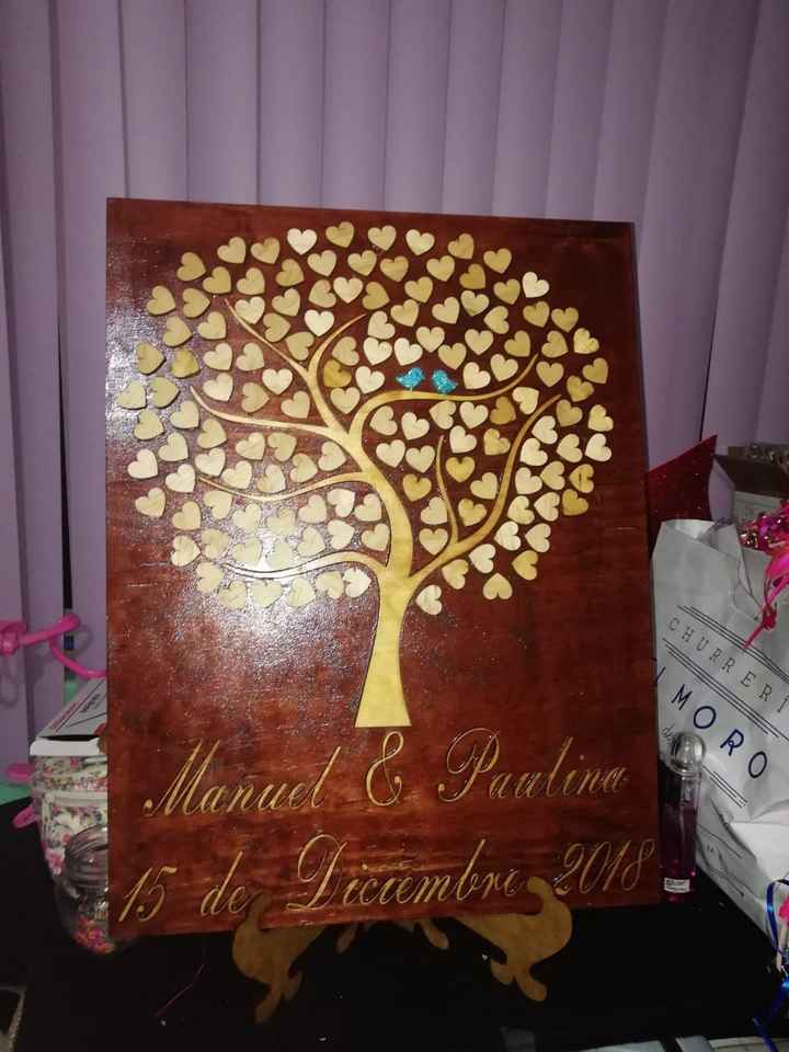 arblito yo lo personalice de azul 