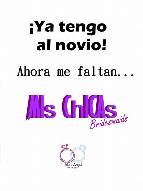 Faltan mis chicas!!!