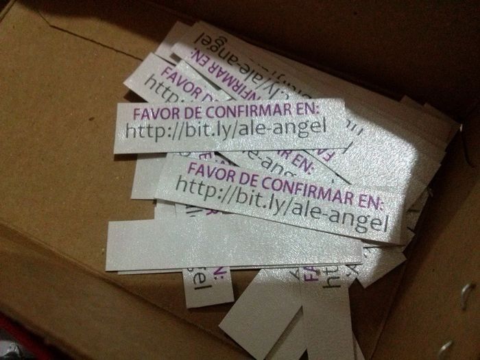 Detalles de invitación!