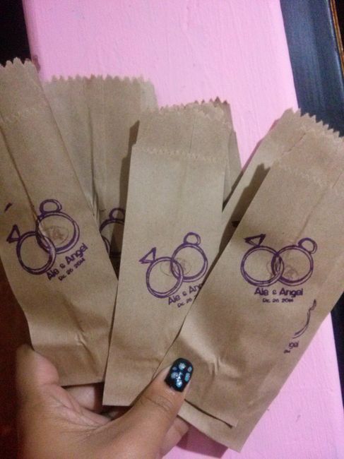 Bolsitas para los dulces!!!
