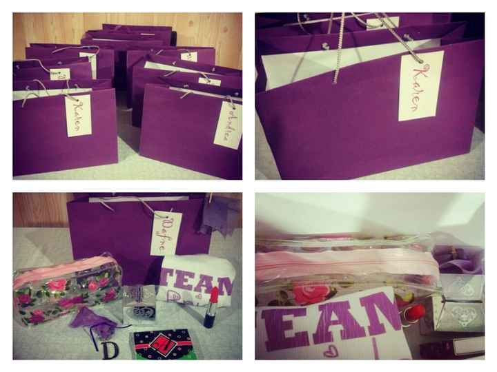 Bolsas terminadas para las damas!