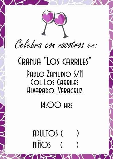 Pase de la invitación