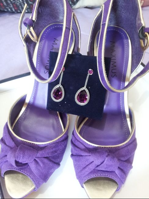 Mis accesorios en morado