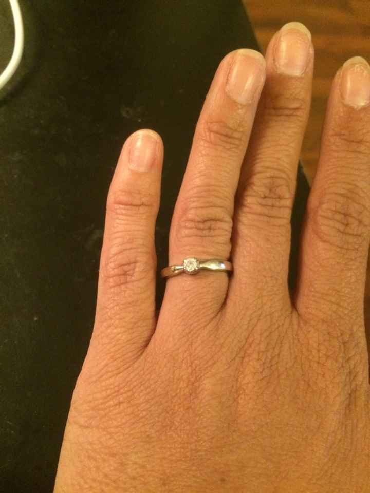 Presuman su anillo de compromiso!! - 1