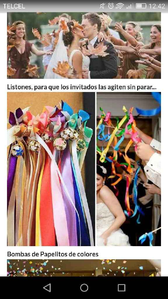 Salida de la  ceremonia 💒 - 1