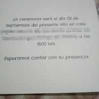Invitaciones para la boda civil 😍😁💑 - 3