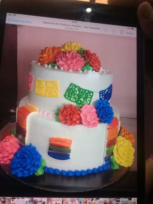 Pastel para mi boda