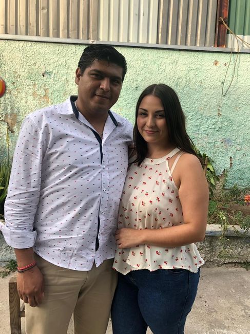 Esta foto fue la primera que nos tomamos en el 2019. Ese día fue mi cumpleaños (soy del 6 de enero) 