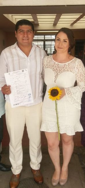 Guayabera para el novio - boda civil 8