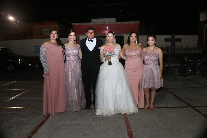 Damas de honor en rosa - 2