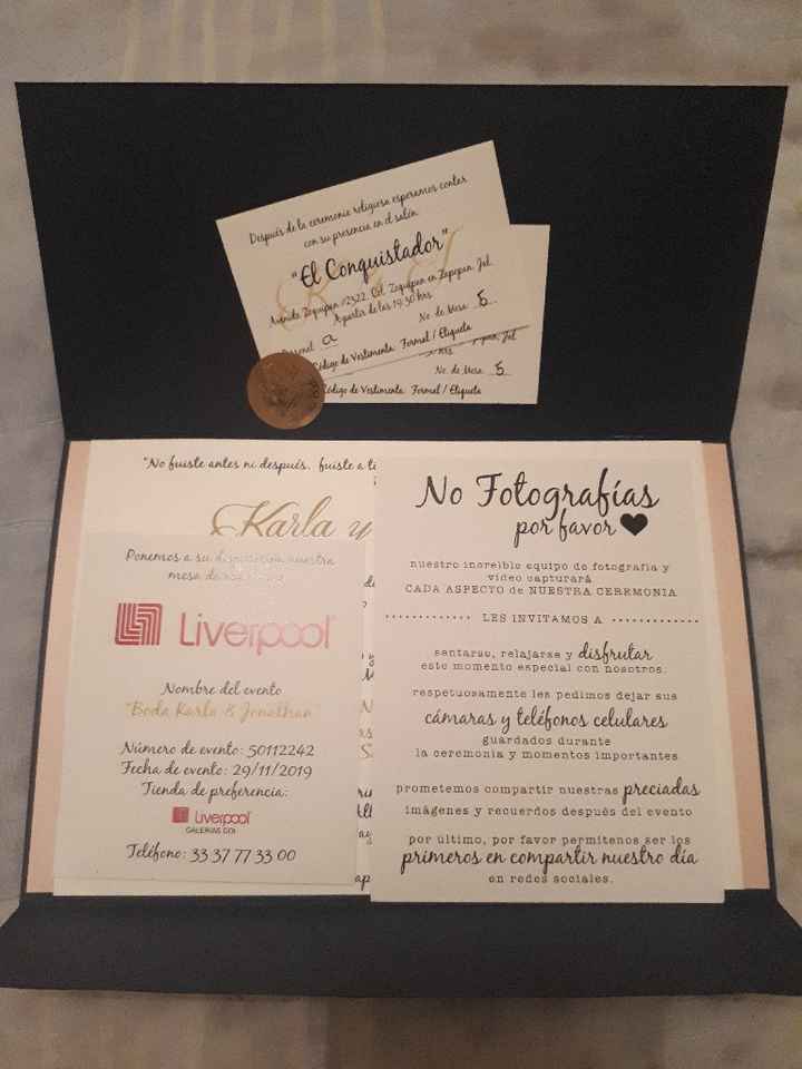 Simón dice: “muéstrame tus invitaciones” - 3