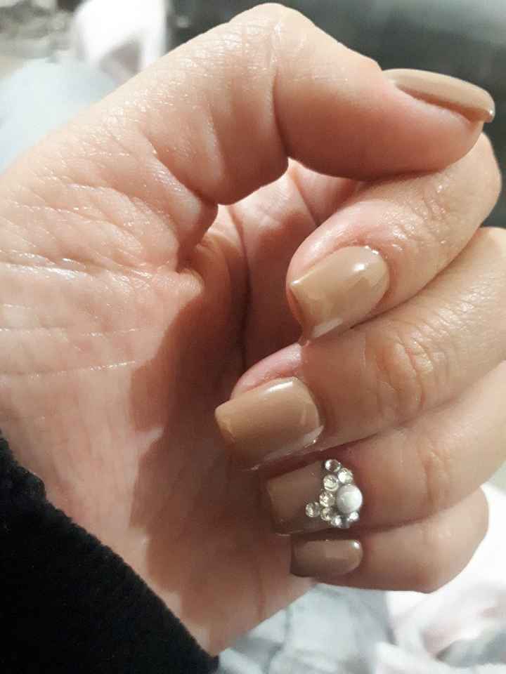 Mis uñas para el civil... listas! ✔ - 2