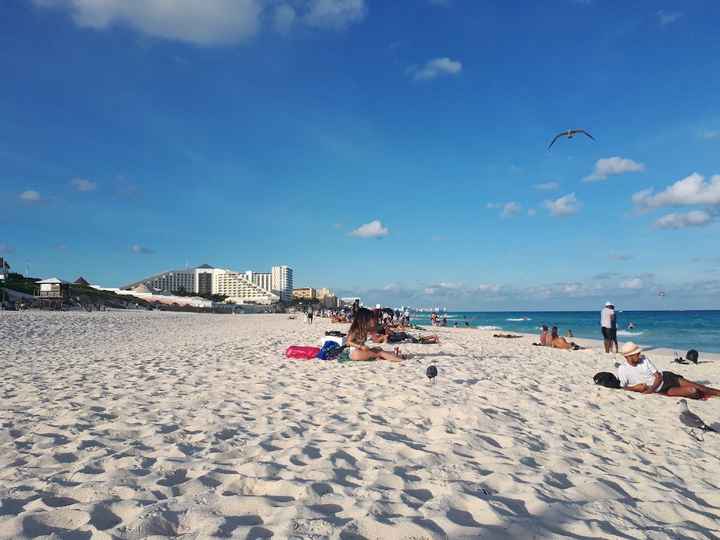 Saraí reta a los novios de la comunidad a subir fotos donde quieren su luna de miel! - 6