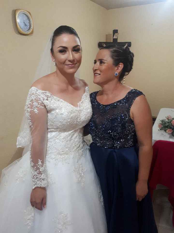 Como fue vestida su mamá a la boda?? - 1