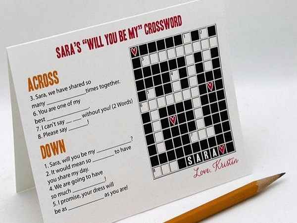 Crucigrama personalizado