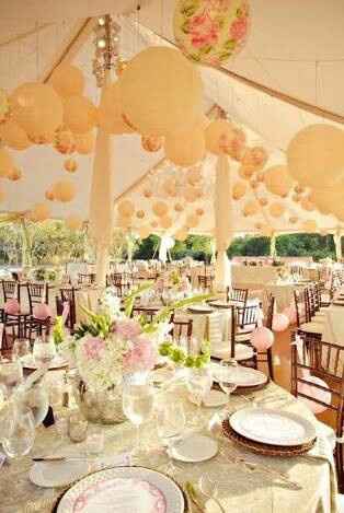 Ideas para decoracion de boda en jardin - 3