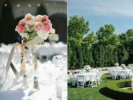 Ideas para decoracion de boda en jardin - 5