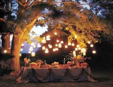 Ideas para decoracion de boda en jardin - 10