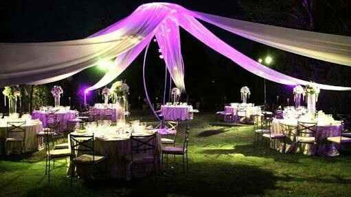 Ideas para decoracion de boda en jardin - 12