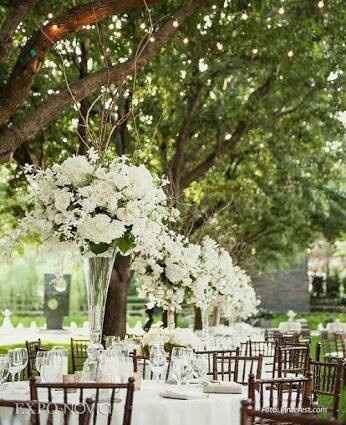 Ideas para decoracion de boda en jardin - 15