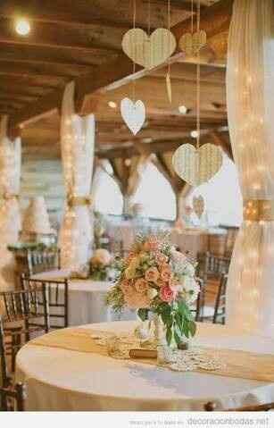 Ideas para decoracion de boda en salon - 8