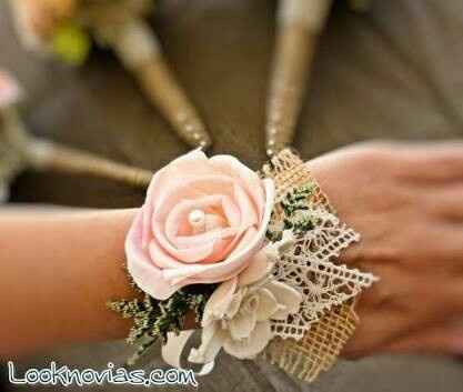 Damas de honor !!! ramo o corsage !! - 5