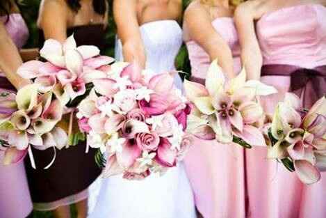 Damas de honor !!! ramo o corsage !! - 6