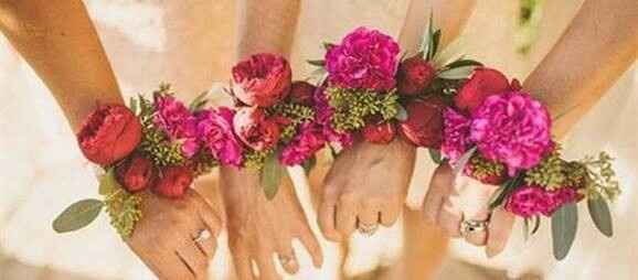 Damas de honor !!! ramo o corsage !! - 14