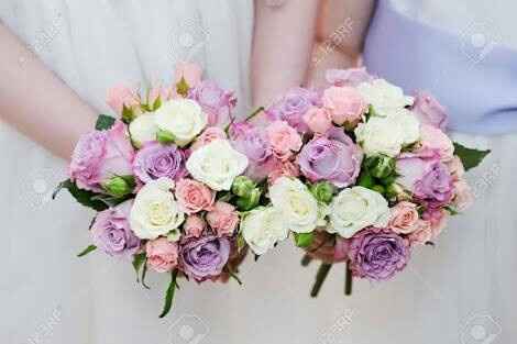 Damas de honor !!! ramo o corsage !! - 15