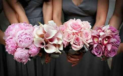 Damas de honor !!! ramo o corsage !! - 23