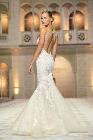 Vestidos de novia corte sirena - 2
