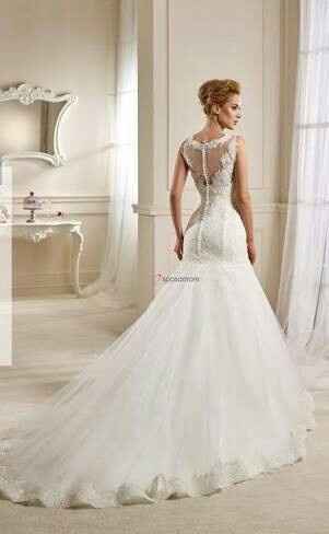 Vestidos de novia corte sirena - 18
