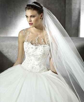 Vestidos de novia corte princesa - 2