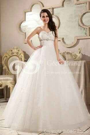Vestidos de novia corte princesa - 3