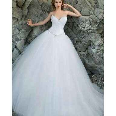 Vestidos de novia corte princesa - 7