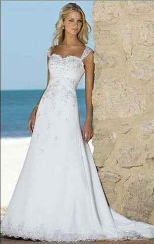 Vestidos de novia corte a - 4
