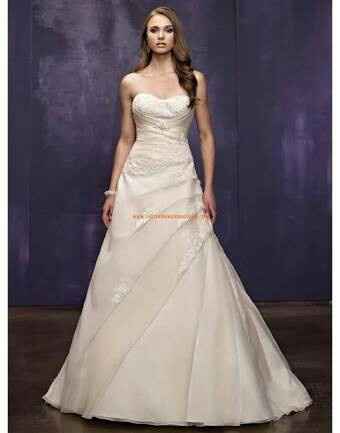 Vestidos de novia corte a - 8