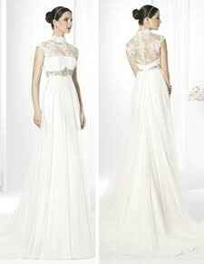 Vestidos de novia corte imperio - 5