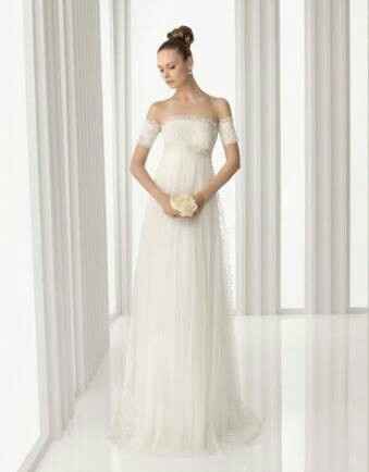 Vestidos de novia corte imperio - 11