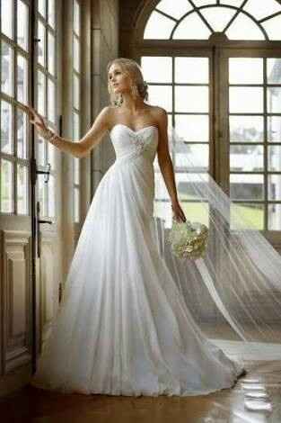 Vestidos de novia corte imperio - 13