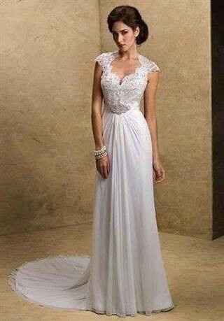 Vestidos de novia corte imperio - 14