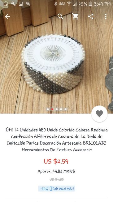 Alfileres para el baile del billete - 3